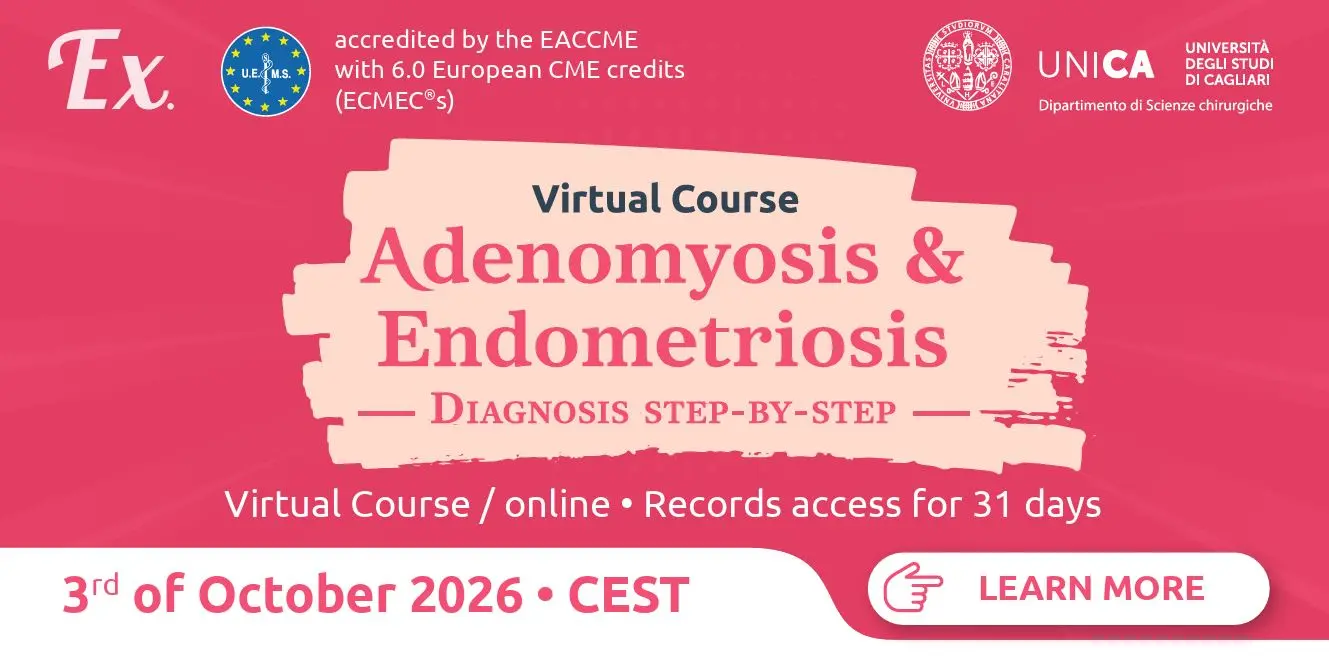 Adenomyosis & Endometriosis – Virtual Course 3 October 2026